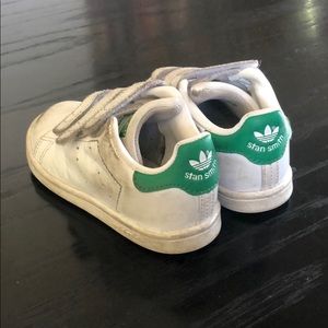 Stan Smith Adidas White with Green US7K toddler
